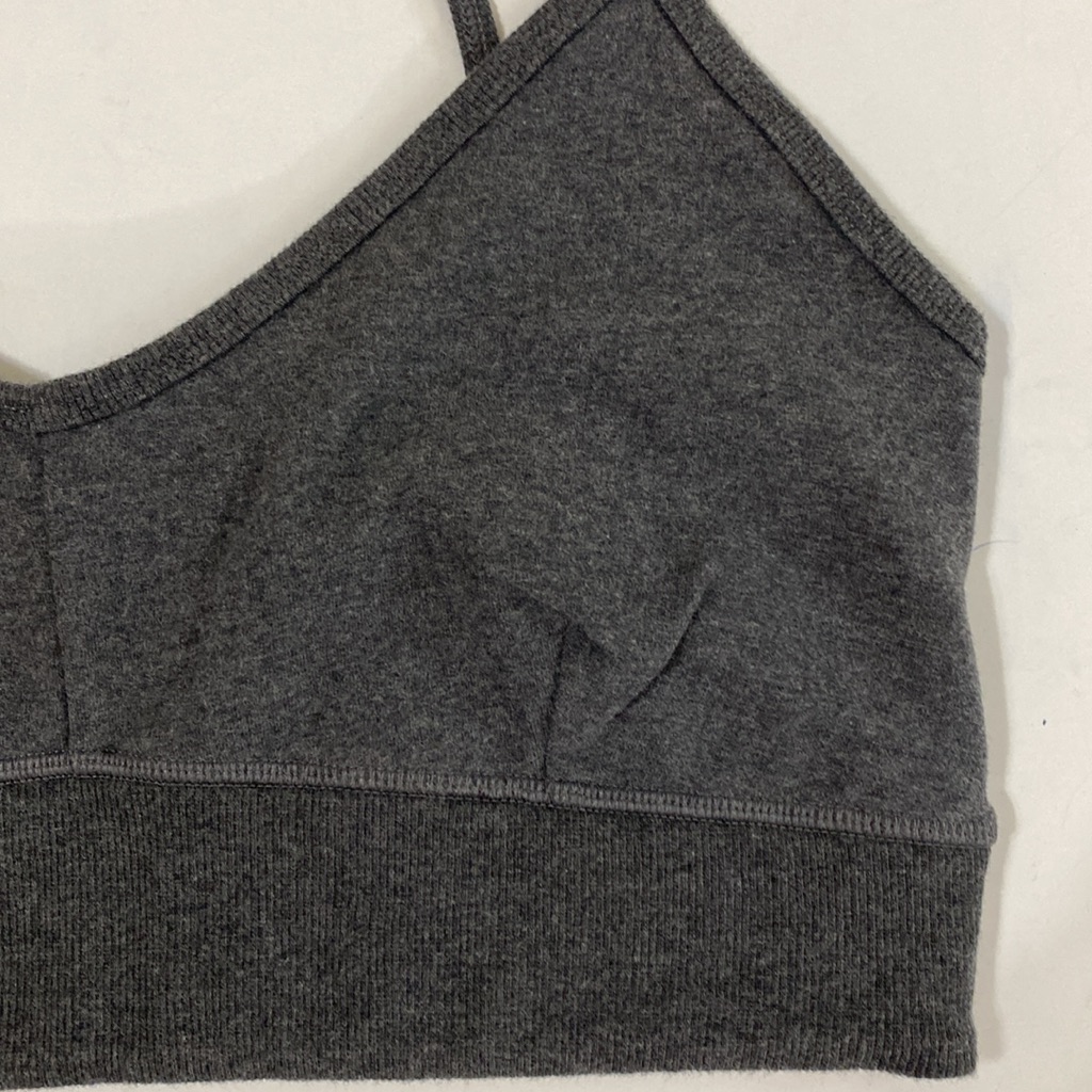 Nwt Bandier X Sincerely Jules Meadow Bra Charcoal Gray Size L — image 5 of 8